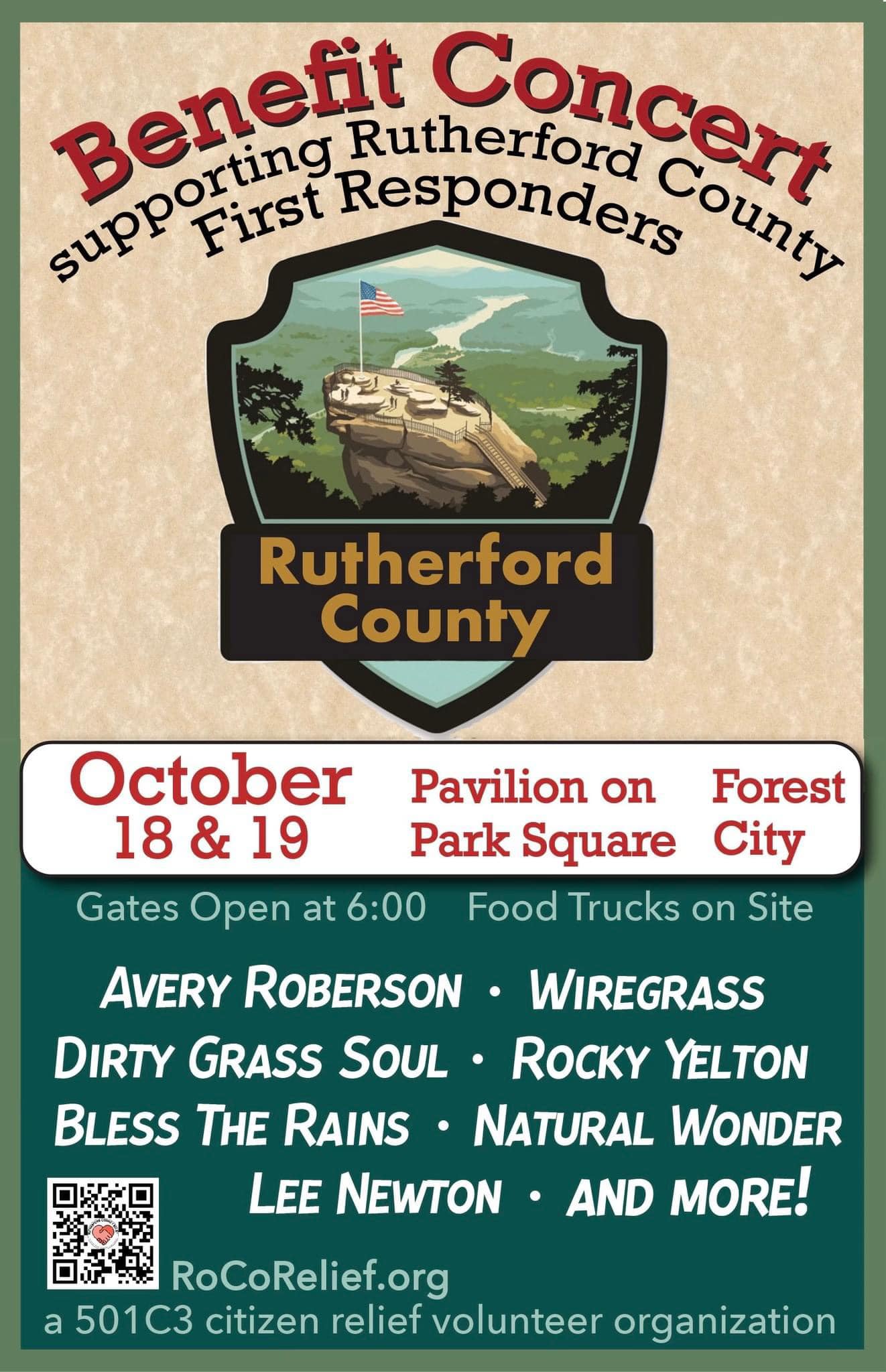 Roco Concert Flyer