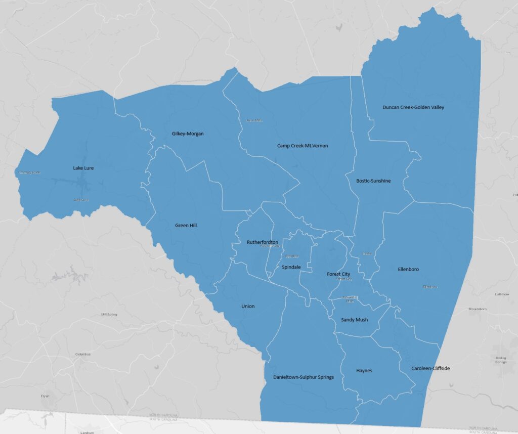 Rutherford County Communities